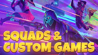 Fortnite Playing w/viewers - High Energy! - Squads & Custom Games
