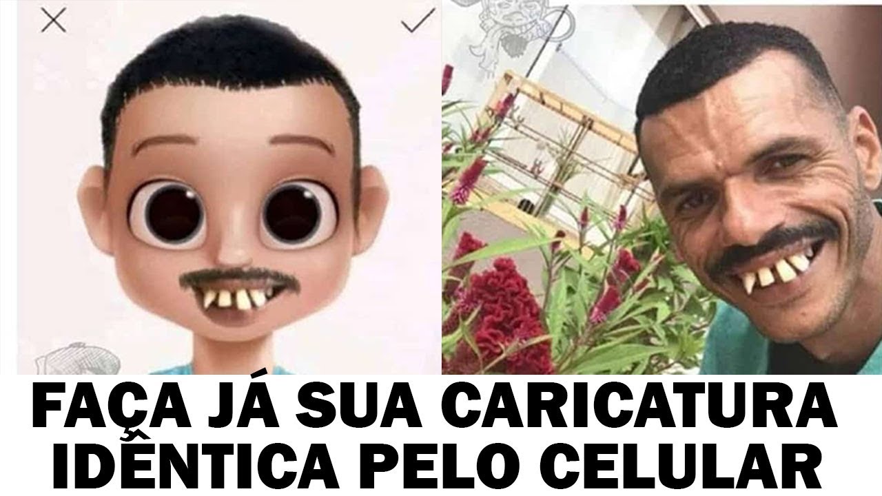 COMO FAZER CARICATURA PELO CELULAR - REAL SEMELHANÇA - DOLLIFY APLICATIVO SENSSAÇÃO DO MOMENTO