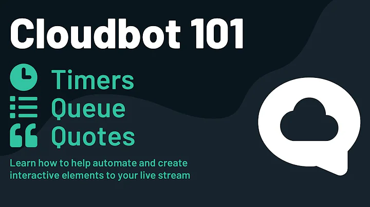How to use Timers, Queue, and Quotes in Streamlabs Desktop -  Cloudbot 101