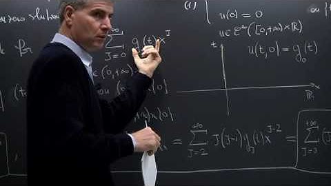 Partial Differential Equations - Giovanni Bellettini - Lecture 11