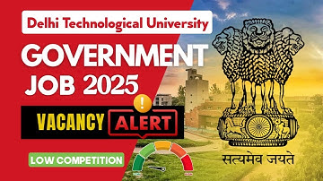DTU Vacancy 2025 | Group C Recruitment | Eligibility, Salary, Selection Process | A2Z Govt Job Alert