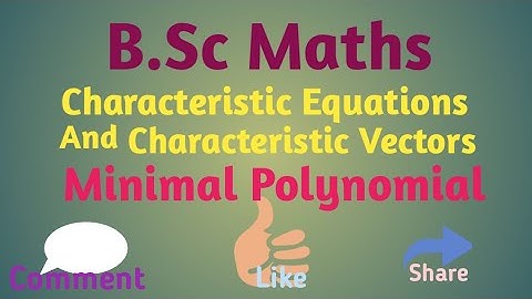 Minimal Polynomial linear algebra