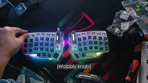 I put a rotary encoder on the lily58 Pro