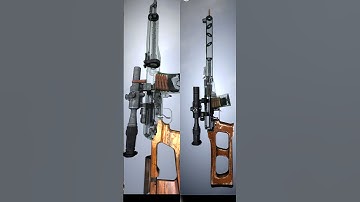 VSS vs SVD – Stealth vs Range in a Sniper Duel 🕵️‍♂️ #svd #sniper3d #reload #animation #comparison