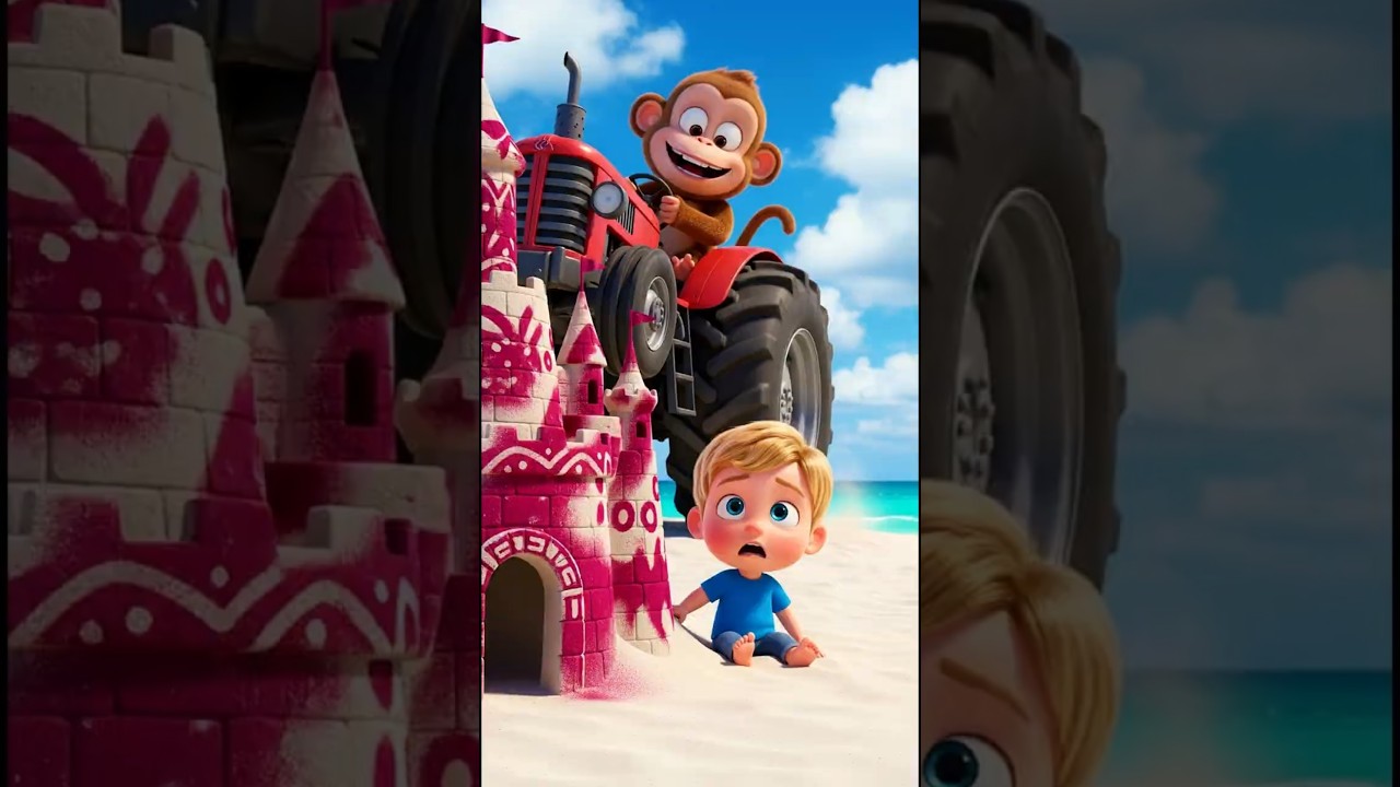 Эта озорная обезьянка всё испортила 😭 