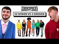 20 WOMEN VS 2 SIDEMEN: ANGRY GINGE & DANNY AARONS EDITION