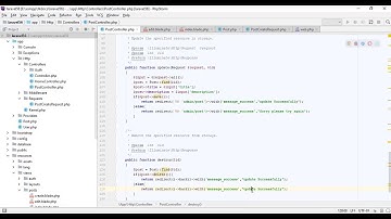 Laravel 5.6 Tutorial: Insert Update Delete Part 6