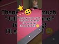 Thank you &quot;Juliet&#39;s Channel&quot;! #thankyou