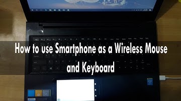 How to Use Smartphone as a Wireless Mouse & Keyboard