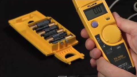 FLUKE T5-600 FLUKE T5-1000 How To Measure Voltage & Current
