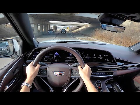 2021 Cadillac Escalade Sport Platinum POV First Impressions