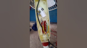 How to change stand fan capacitor bengali