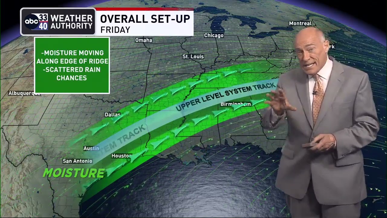 ABC 33/40 evening weather forecast - Thursday, February 23