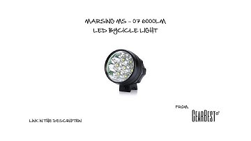 Unboxing - Marsing MS-07 LED Bycicle Light