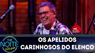 Descubra os apelidos carinhosos do elenco | The Noite (11/04/18)