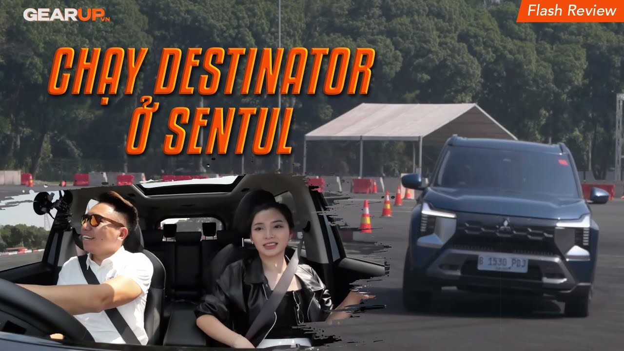 Chạy Mitsubishi Destinator ở Sentul: về Tarmac mode, Wet mode, treo và về lực máy | GearUp