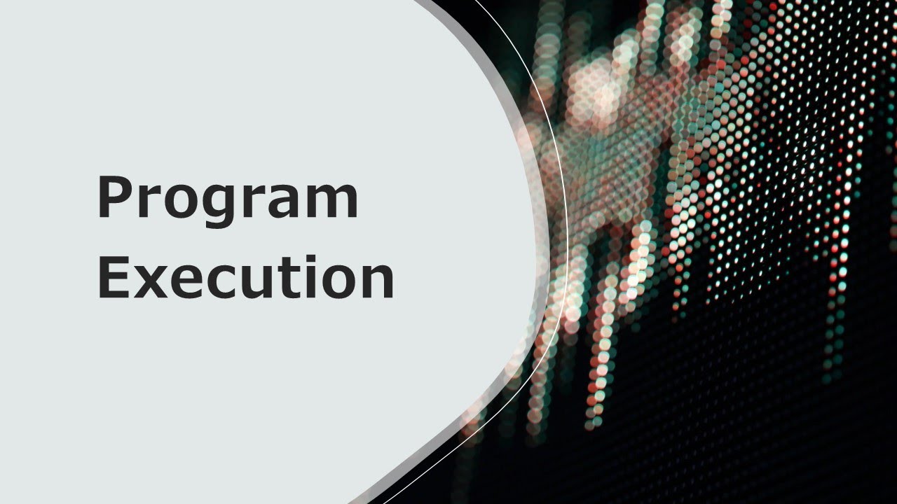 Program Execution - YouTube
