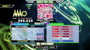 [DDR A3] CANDY (UFO mix) (ESP-14) 999,830