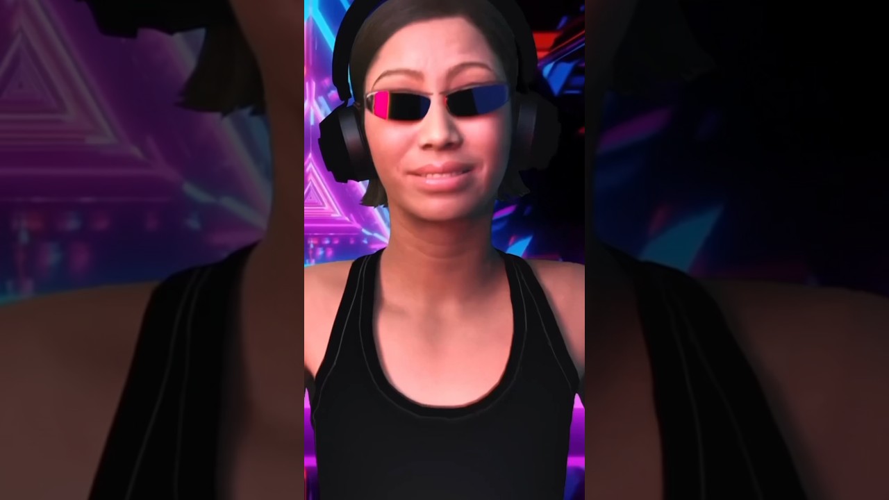 Digital Human Dj stank face reveal 🤪 