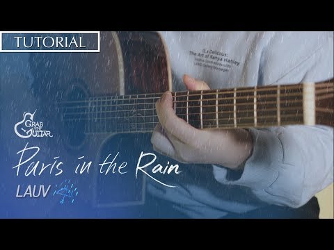 <strong>Paris</strong> in the Rain - Lauv [강좌 l Guitar <strong>Lesson</strong> l Tutorial l 통기타 배우기]