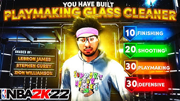 The SPEED BOOSTING PLAYMAKING GLASS CLEANER BUILD on NBA 2K22 REVEALED... *GAME BREAKING ISO CENTER*