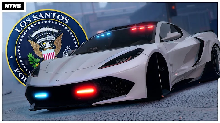 GTA V - NEW Coquette D10 Undercover Police Build! C8 Corvette Cop Car FULL Customization!
