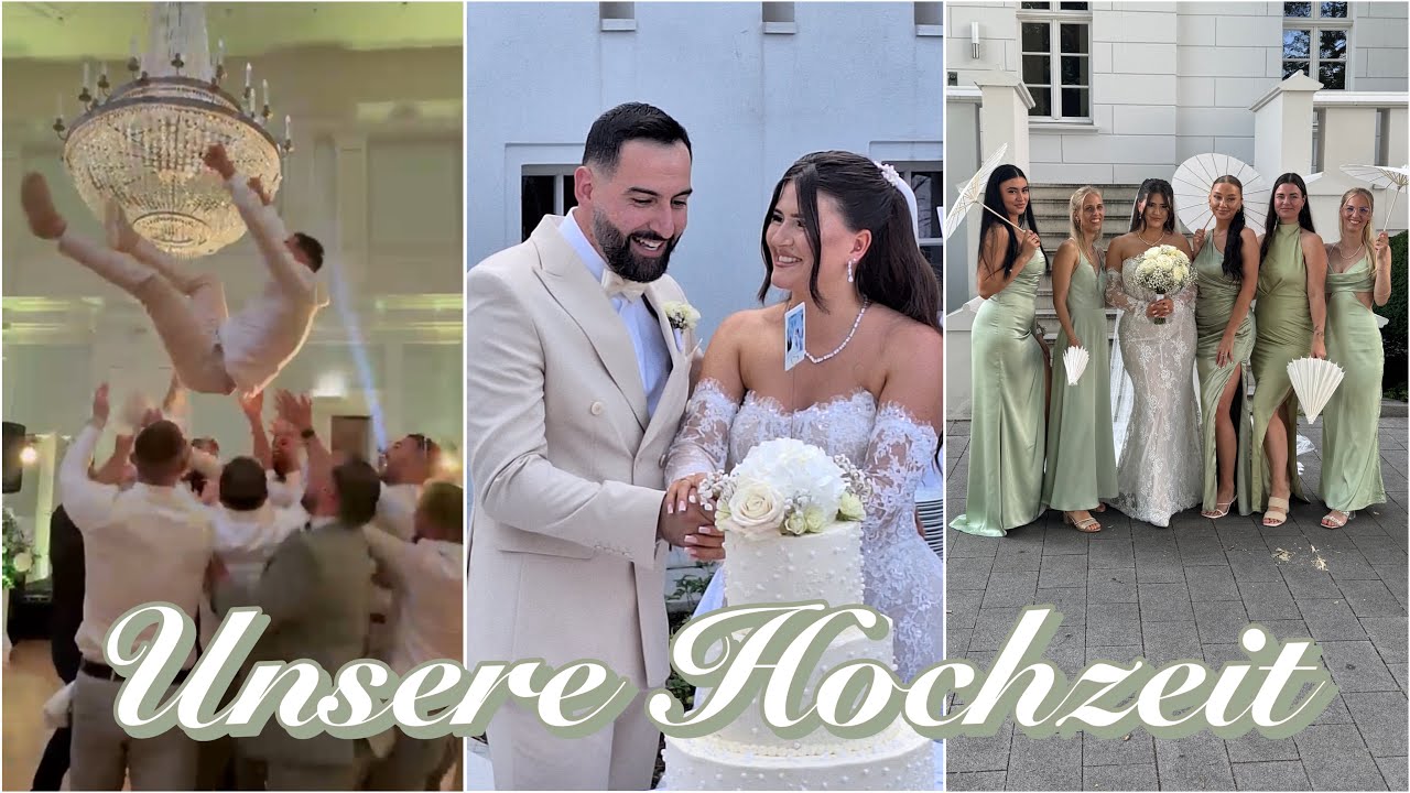 Hochzeitsvlog: Wir sind verheiratet!💍🤍 09.08.25