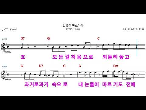 (MR)  27715  얼룩진마스카라  - 정유나