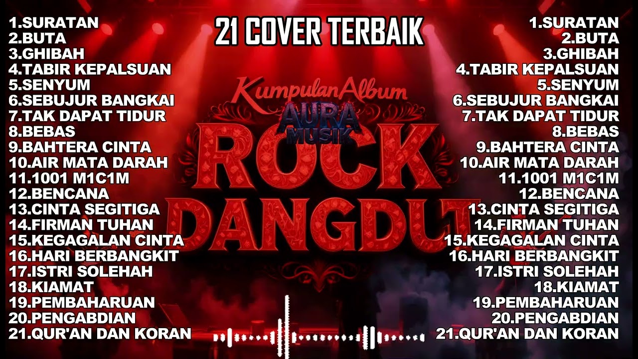 TOP 21 ROCK DANGDUT COVER TERBAIK RHOMA IRAMA 2025 || COVER ROCK VERSION BY AURA MUSIK