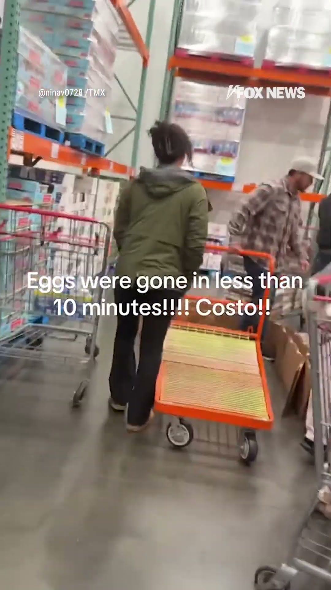 Customers rush to buy eggs: 'Gone in less than 10 minutes!'