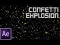After Effects Confetti Explosion Tutorial