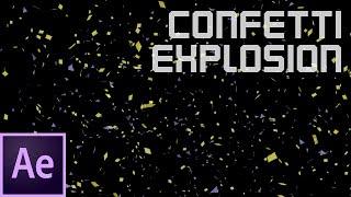 After Effects Confetti Explosion Tutorial