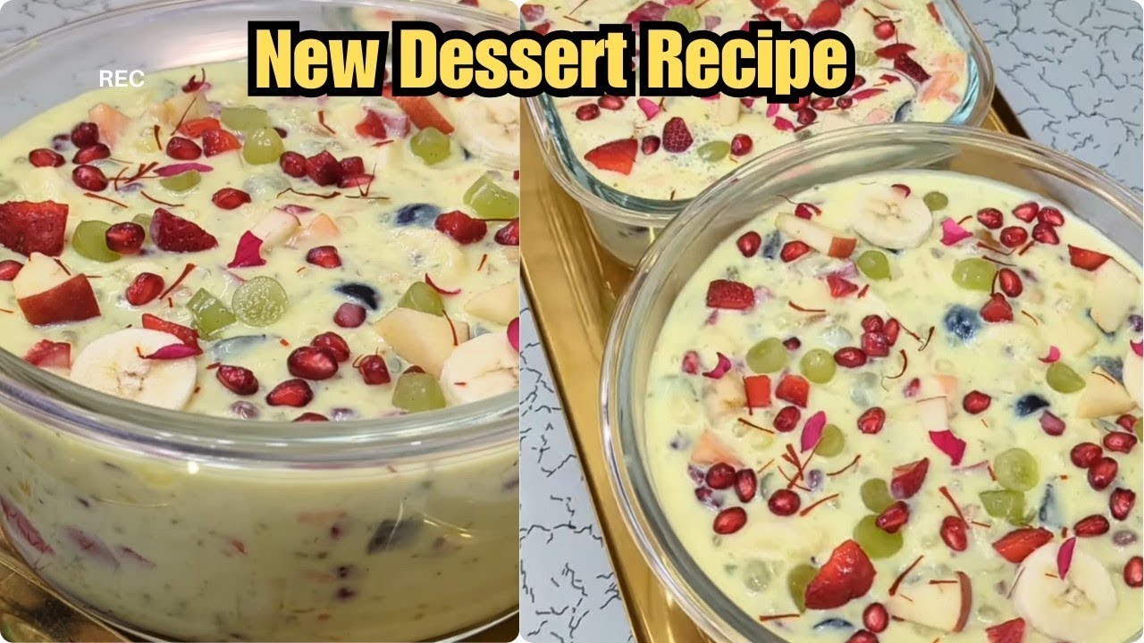 अलग स्टाईल का FRUIT CUSTARD इफ्तार में बनाके देखना बिना क्रिम के इतना लजीज बनेगा सबको बहुत पसंद आएगा