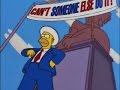 Homer Simpson Doing The Trump