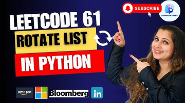 🔥Leetcode61. Rotate List | Medium | Python | #amazon, #microsoft, #linkedin, #bloomberg🥇