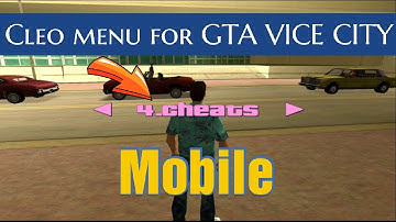 Cleo cheat Mods install for GTA vice city Android | how to apply cheats | for free