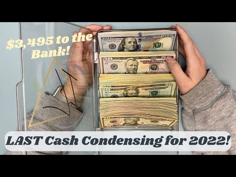 LAST Condensing Sinking Funds Video for 2022! || ~3,500 to the Bank || Bill Exchange || Bill Swap