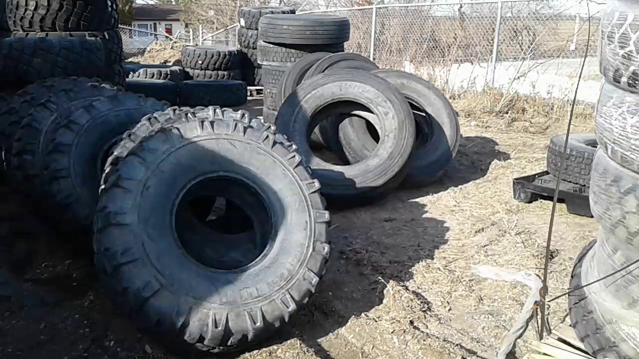 Military Tires yard in Innisfil ON YouTube