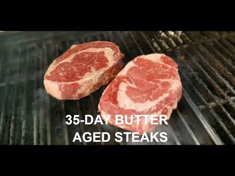 35-Day Butter Aged Ribeye Prime Rib Steak How-To BBQ Champion Harry Soo SlapYoDaddyBBQ.com