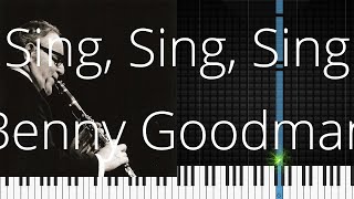 🎹 Sing, Sing, Sing, Benny Goodman, Synthesia Piano Tutorial