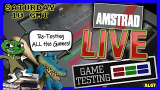 Amstrad LIVE Game Testing Ep304 @Novabug