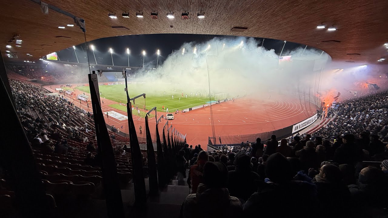 Zürcher Derby mit viel Pyro und Choreos! FC Zürich-Grasshopper Club Zürich 1:0 - 29.11.2025