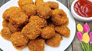 Crispy & Delicious Potato Bites Recipe | Potato Nuggets Recipe | Potato Snacks | Tea Time Snacks
