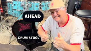 Reviewing and First Impressions Of The new Ahead Spinal Glide Drum Throne With A Backrest