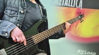 Metallica - Better Than You (bass cover) [tabs in description]