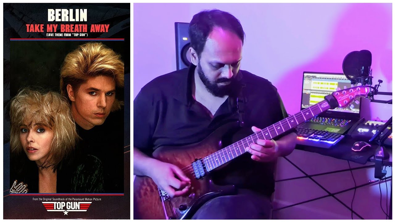 Take my breath away - Berlin - guitar cover.