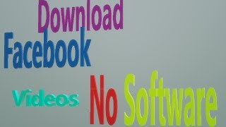 How to Download Videos From Facebook Without Using Any Software #New Update 2017# screenshot 5