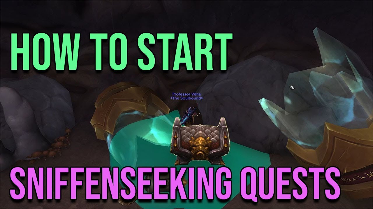 How to Unlock and Start Sniffenseeking Quests - Dig with Myrrit - WoW Dragonflight 10.1