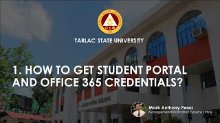TSU FAQs #1: How to Get Student Portal and Office 365 Credentials