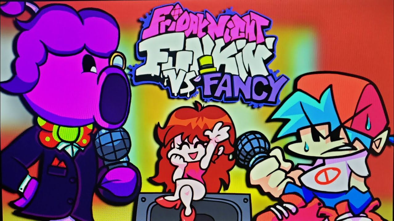 Friday night funkin mod Vs Fancy [Hard Mode] (FULL WEEK) - YouTube